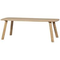 WOOOD Tablo Eettafel Deens Ovaal 220x100 - Eiken - Transparant