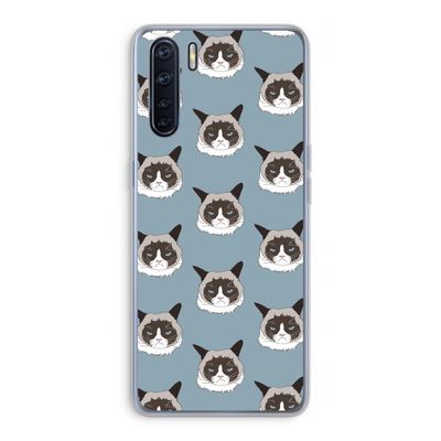It's a Purrr Case: Oppo A91 Transparant Hoesje