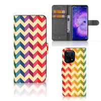 OPPO Find X5 | Telefoon Hoesje | Zigzag Multi Color