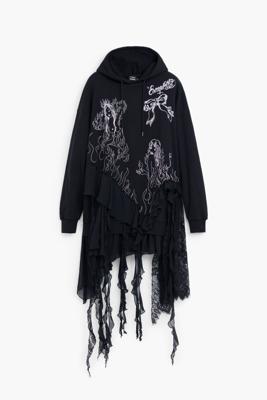 Sweatshirtjurk María Escoté - BLACK - S/M