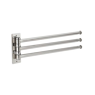 Handdoekhouder BWS Xtreme 3 Delig RVS 304