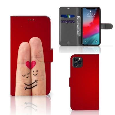 Apple iPhone 11 Pro Max | Wallet Case | met Pasjes | Liefde - Origineel Romantisch Cadeau