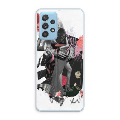 Dissimulation du réel: Samsung Galaxy A73 Transparant Hoesje