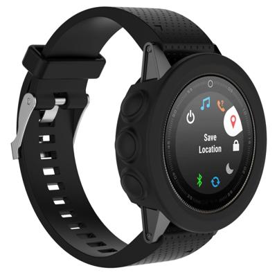 Smart Watch silicone beschermhoes host niet inbegrepen voor Garmin fenix 5S (zwart)