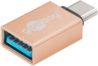 USB 3.2 GEN 1 (USB3.0) USB-C stekker - USB-A (F) naar USB-C (M) - 5Gbit/s - USB adapter - thumbnail