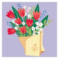 Ravensburger Creart schilderen op nummer - tulpen boeket