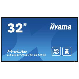 iiyama LH3275HS-B1AG beeldkrant Digitale signage flatscreen 81,3 cm (32") LCD Wifi 500 cd/m² Full HD Zwart Type processor Android 11 24/7