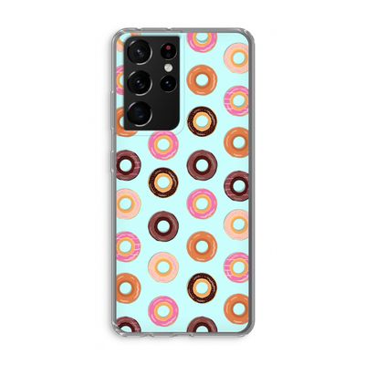 Donuts: Samsung Galaxy S21 Ultra Transparant Hoesje