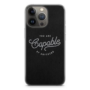 Capable: iPhone 13 Pro Transparant Hoesje