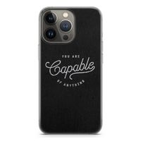 Capable: iPhone 13 Pro Transparant Hoesje