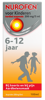 Nurofen voor Kinderen Aardbei Suspensie