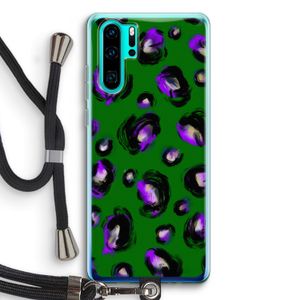 Green Cheetah: Huawei P30 Pro Transparant Hoesje met koord