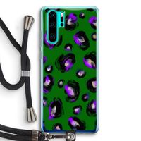 Green Cheetah: Huawei P30 Pro Transparant Hoesje met koord
