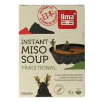 Lima Instant miso soep 4 x 10 gram 40 Gram
