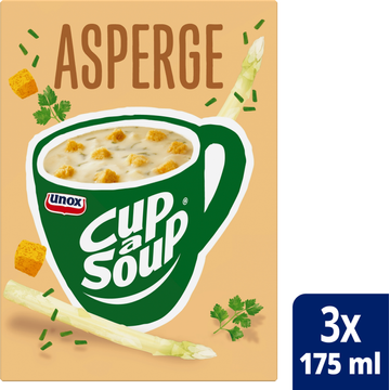 Unox CupaSoup Asperge 3 x 175ml bij Jumbo
