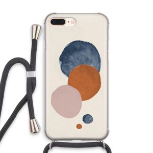 Geo #4: iPhone 7 PLUS Transparant Hoesje met koord