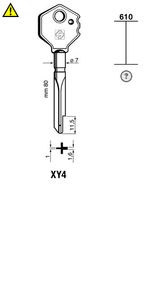 Silca Stersleutel ijzer XY4