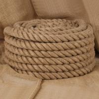 VidaXL Touw 25 m lang 40 mm dik jute
