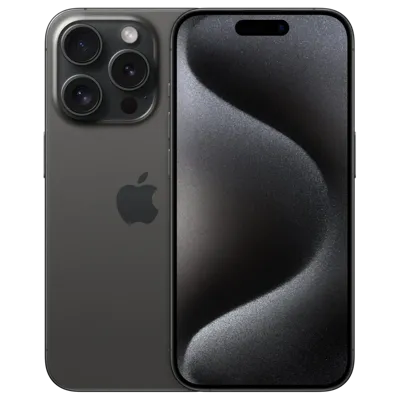 Refurbished iPhone 15 Pro Max 256 GB Titanium Zwart Licht gebruikt