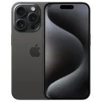 Refurbished iPhone 15 Pro Max 256 GB Titanium Zwart Gebruikt