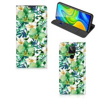 Xiaomi Redmi Note 9 Smart Cover Orchidee Groen