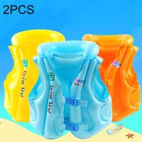 2 PC's B Code Float opblaasbare reddingsvest zwempak grootte: gemiddeld willekeurige kleur levering