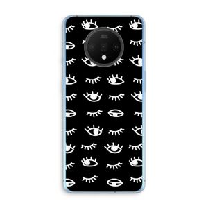 Eye pattern #3: OnePlus 7T Transparant Hoesje