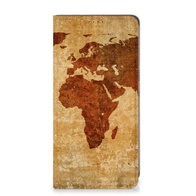 Samsung Galaxy A05s | Book Cover | Wereldkaart