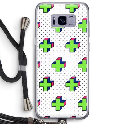 8-bit N°10: Samsung Galaxy S8 Plus Transparant Hoesje met koord