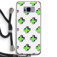 8-bit N°10: Samsung Galaxy S8 Plus Transparant Hoesje met koord
