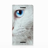 Nokia 2.1 2018 Hoesje maken Witte Kat