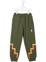 Marcelo Burlon County Of Milan Kids pantalon de jogging à motif Cross - Vert