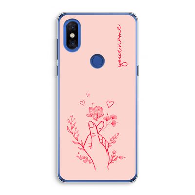 Giving Flowers: Xiaomi Mi Mix 3 Transparant Hoesje