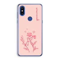 Giving Flowers: Xiaomi Mi Mix 3 Transparant Hoesje