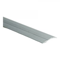 Overgangsprofiel zelfklevend 0-20 mm zilver geborsteld - 100 cm