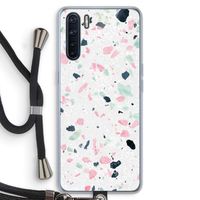 Terrazzo N°3: Oppo A91 Transparant Hoesje met koord