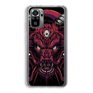 Hell Hound and Serpents: Xiaomi Redmi Note 10S Transparant Hoesje