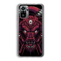 Hell Hound and Serpents: Xiaomi Redmi Note 10S Transparant Hoesje