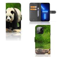 iPhone 13 Pro | Telefoonhoesje | Met pasjeshouder | Panda