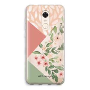 Sweet heaven geometrics: Xiaomi Redmi 5 Transparant Hoesje