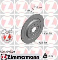 Remschijf Coat Z 590259520