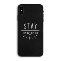 Stay true: iPhone XS Max Biologisch afbreekbaar hoesje