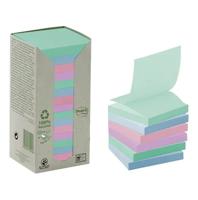 3M Post-it zelfklevend notitiepapier Vierkant Blauw, Groen, Roze, Paars 100 vel Zelfplakkend - thumbnail