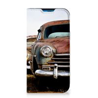 iPhone 14 Pro Stand Case Vintage Auto