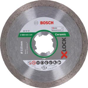 Bosch Accessoires X-LOCK Diamantschijf Standard for Ceramic 115 x 22,23 x 1,6 x 7 mm - 1 stuk(s) - 2608615137