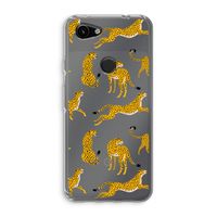 Luipaard: Google Pixel 3a Transparant Hoesje