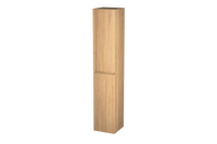 Balmani Mitra/Idra zwevend badkamerkast fineer naturel eiken 35 x 35 x 169 cm