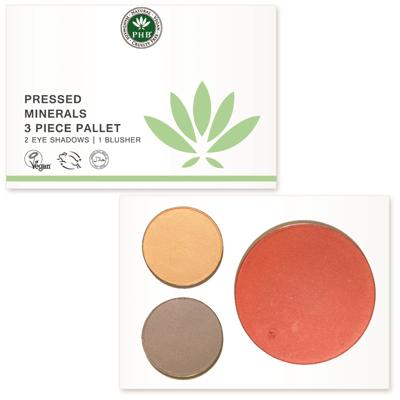 PHB Ethical Beauty Pressed Minerals 3 Piece Pallet 15gr PHB Ethical Beauty Pressed Minerals 3 Piece Pallet 15gr
