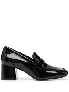 Stuart Weitzman mocassins Soho en cuir 65 mm - Noir