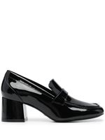 Stuart Weitzman mocassins Soho en cuir 65 mm - Noir - thumbnail